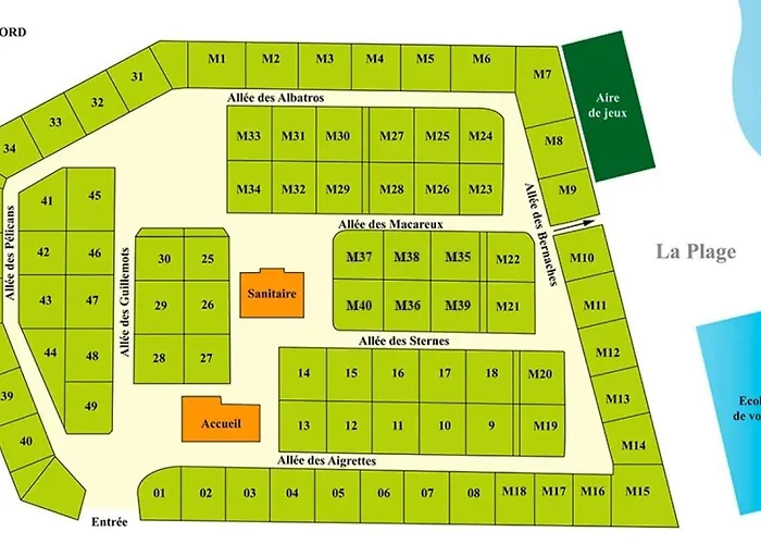 Zecamping 3 Etoiles Restaurant Et Aire De Jeux Proche Ocean Camping